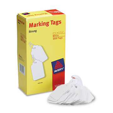 Avery® Medium-weight White Marking Tags, 2 3-4 X 1 11-16, 1,000-box freeshipping - TVN Wholesale